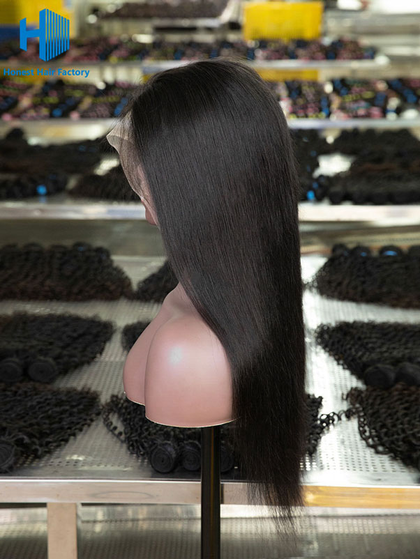 Wholesale Straight 13*4 Frontal Lace Wig With Pre-plucked Hair Line