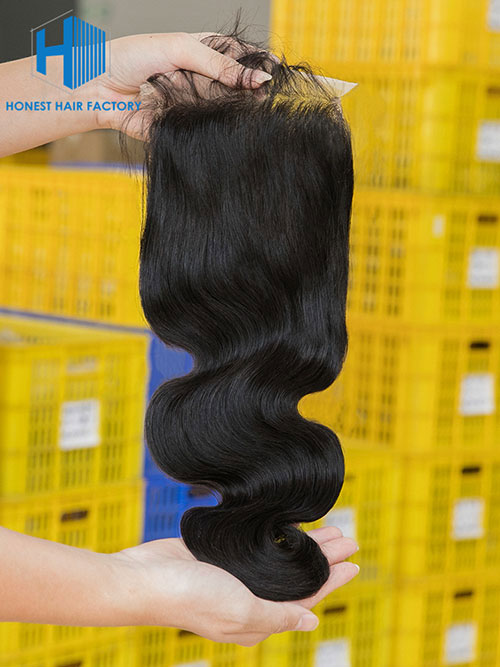 Wholesale 8-22Inch Body wave Pre-plucked 5*5 HD Lace Closure