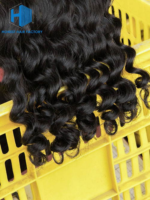 Wholesale 8-22Inch Deep wave Pre-plucked 5*5 HD Lace Closure