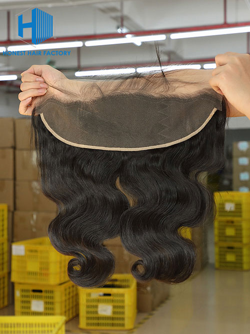 Wholesale 8-22Inch Body wave Pre-plucked 13*5 HD Lace Frontal