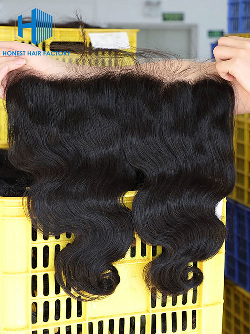 Wholesale 8-22Inch Body wave Pre-plucked 13*5 HD Lace Frontal