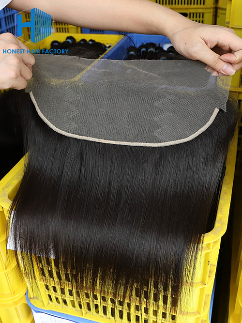 Wholesale 8-22Inch Straight Pre-plucked 13*5 HD Lace Frontal
