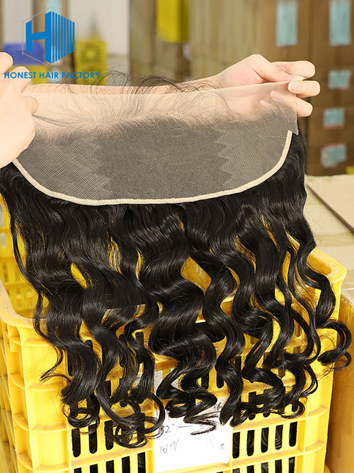 Wholesale 8-22Inch Loose wave Pre-plucked 13*5 HD Lace Frontal