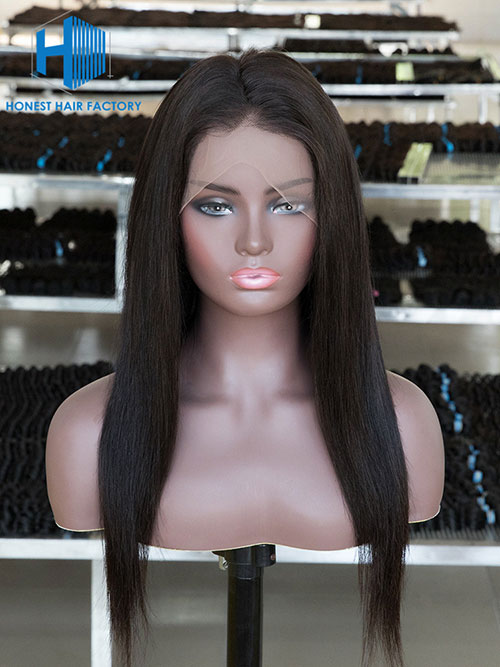 Wholesale 180% Straight HD Full Lace Wig With Pre-plucked Hair Line