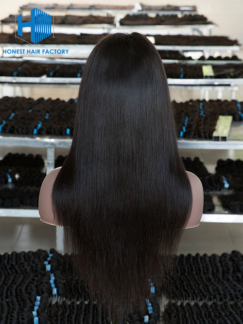 Wholesale 180% Straight HD Full Lace Wig With Pre-plucked Hair Line