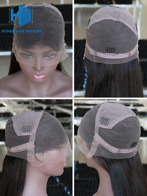 Wholesale 180% Straight HD Full Lace Wig With Pre-plucked Hair Line