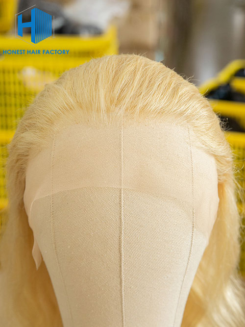 Wholesale 150% Body Wave HD Full Lace Wig 613#Blonde Color