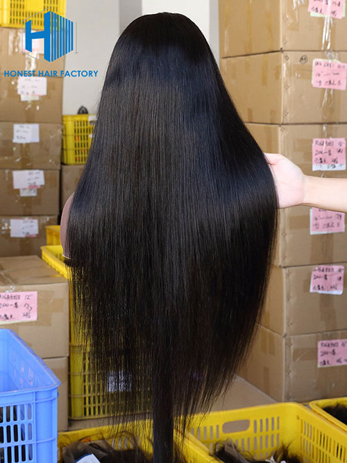Wholesale Straight BOBO Frontal Lace Wig With Pre-plucked Hair Line