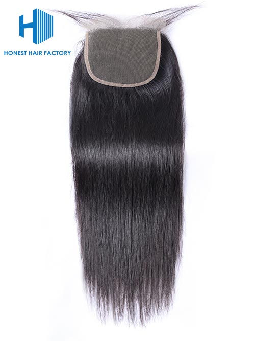 Wholesale 8-22Inch Straight Pre-plucked Transparent 5*5 Lace Closure