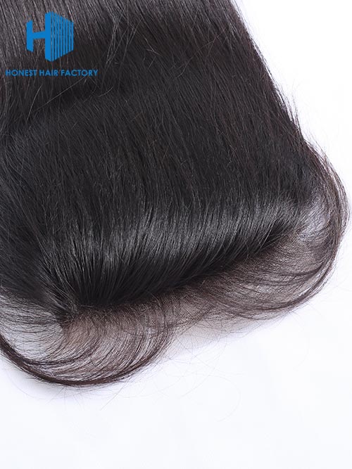 Wholesale 8-22Inch Straight Pre-plucked Transparent 5*5 Lace Closure