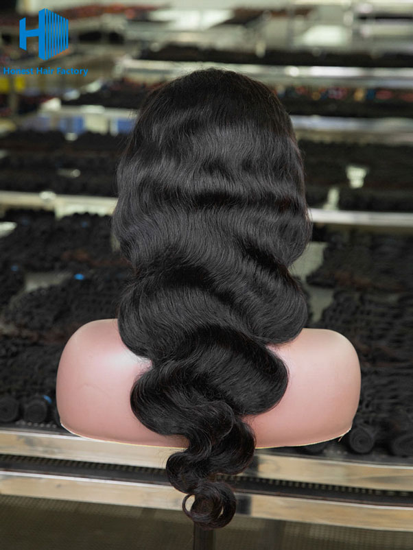 Wholesale Body Wave 13*4 Frontal Lace Wig With Pre-plucked Hair Line