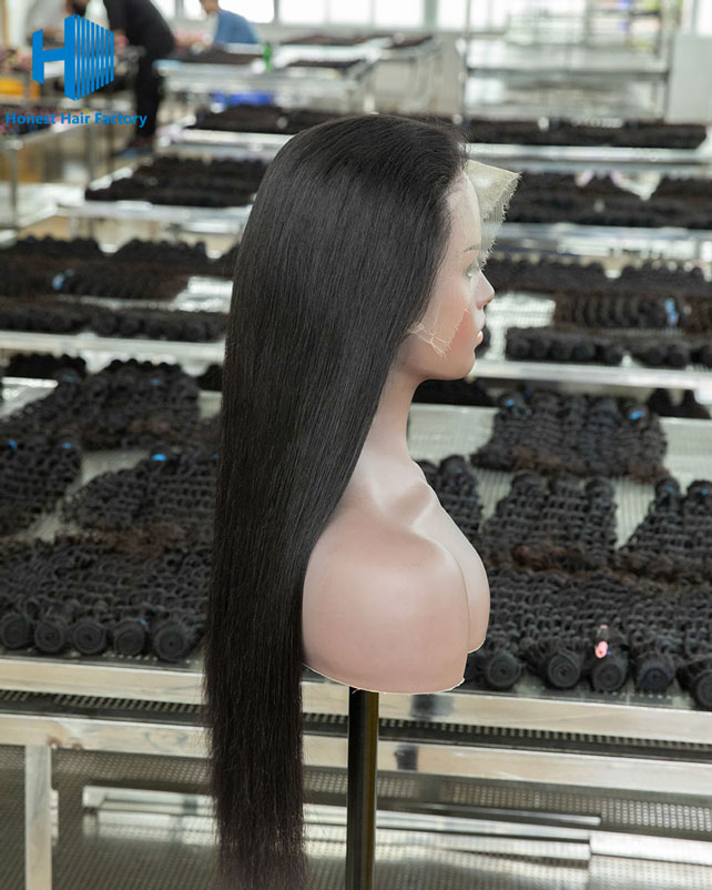 Wholesale 180% Straight HD Full Lace Wig With Pre-plucked Hair Line