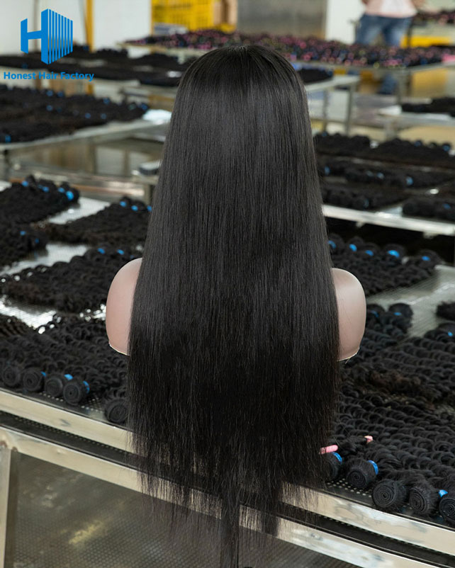 Wholesale 180% Straight HD Full Lace Wig With Pre-plucked Hair Line