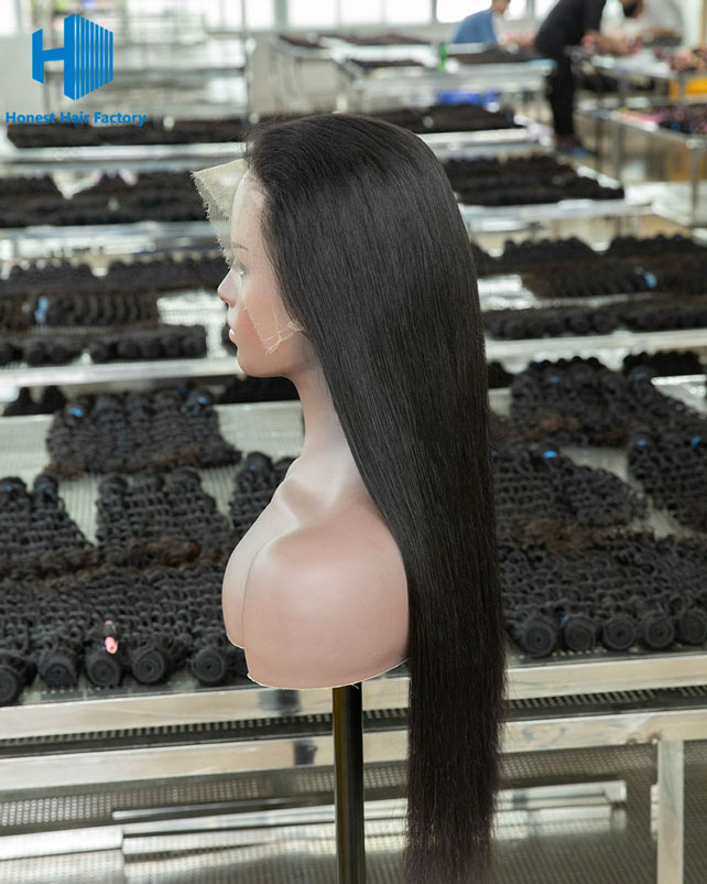 Wholesale 180% Straight HD Full Lace Wig With Pre-plucked Hair Line