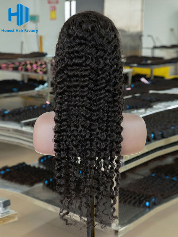 Wholesale Deep Wave 13*6 Frontal Lace Wig With HD Lace