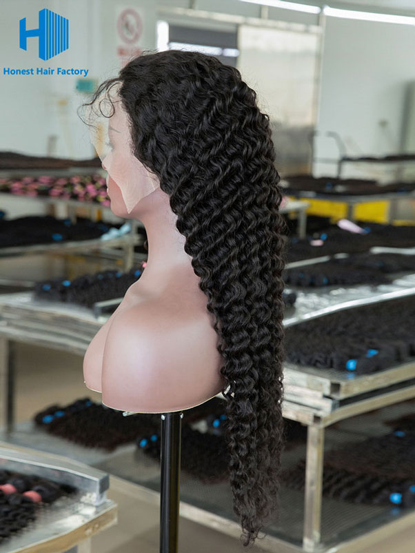 Wholesale Deep Wave 13*6 Frontal Lace Wig With HD Lace