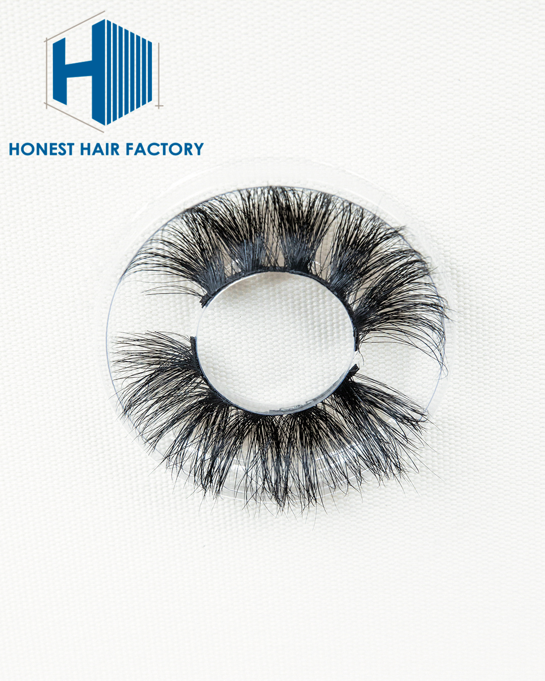 Wholesale 002# 3D Mink Hand-made Fluffy Volume Eyelashes-25-30mm