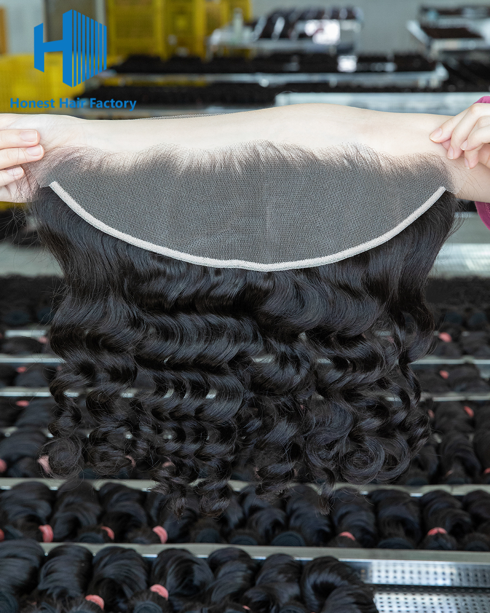 WholesaleR1 12-20Inch Loose wave Pre-plucked 13*4 HD Lace Frontal