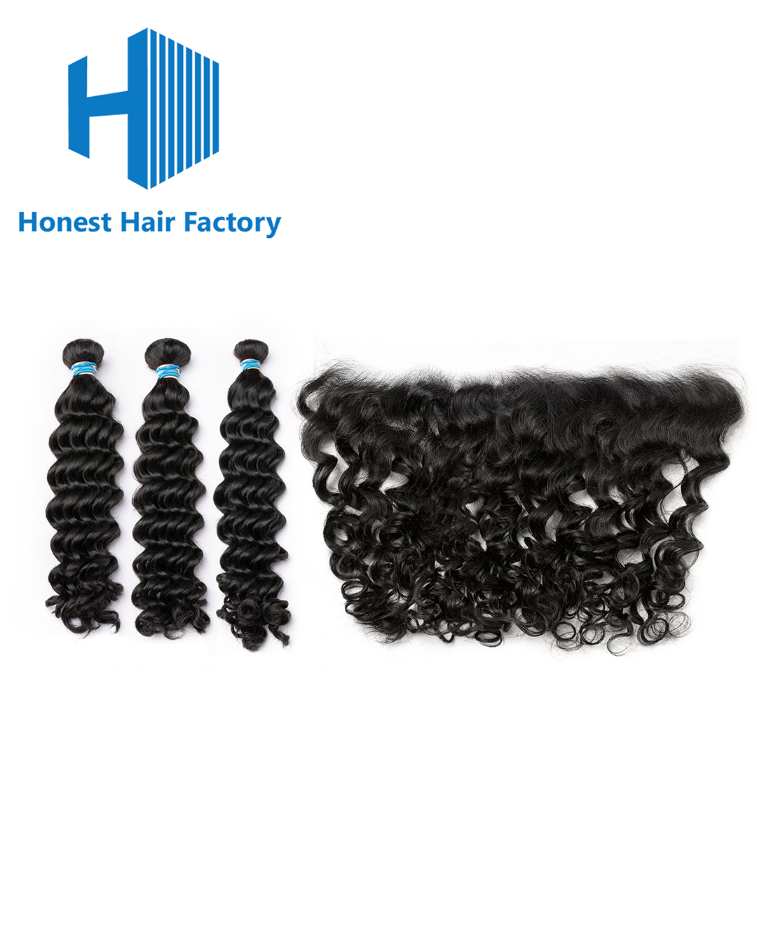 Blue Band Deep Wave Bundles With HD Frontal Deals