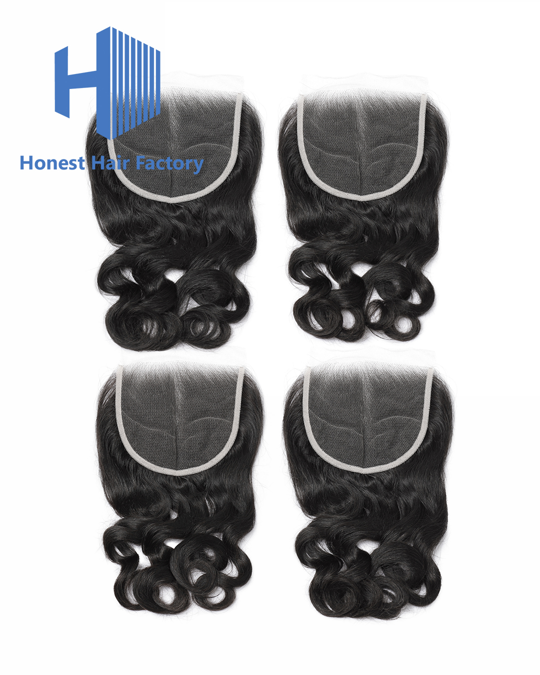 3-10pieces HD 5*5 Loose Wave Closure Wholesale Deal