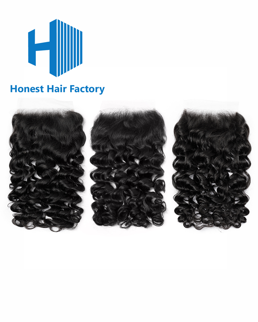 3-10pieces HD 5*5 Deep Wave Closure Wholesale Deal