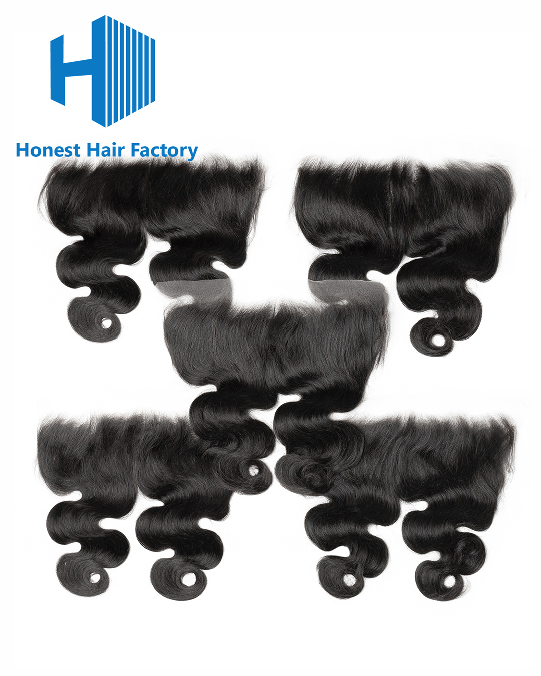 3-10pieces HD 5*5 Body Wave Frontal Wholesale Deal