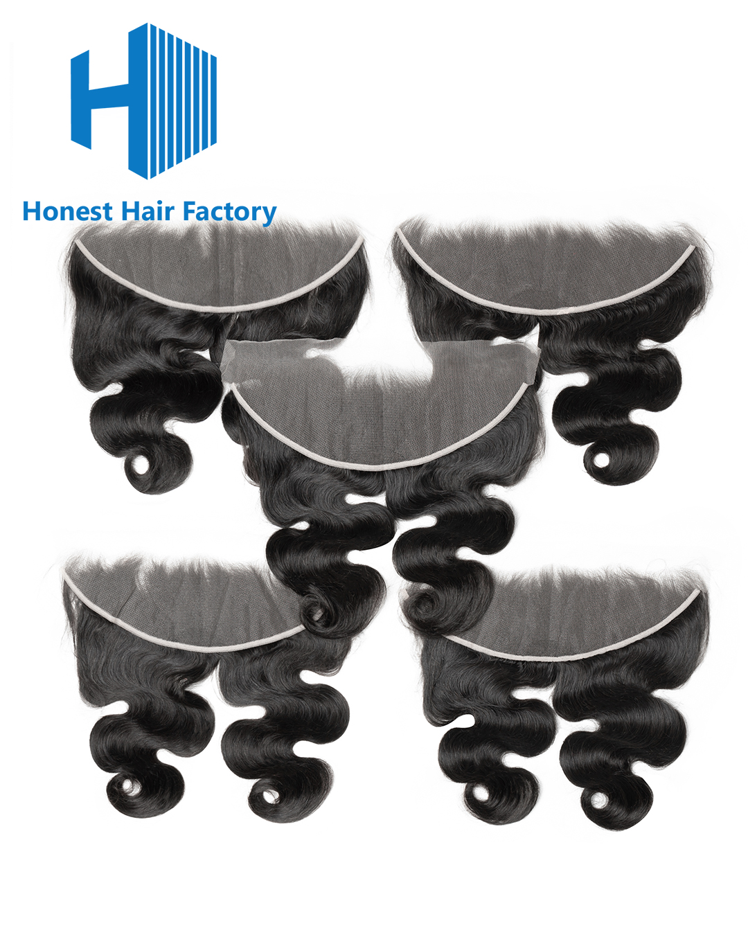 3-10pieces HD 5*5 Body Wave Frontal Wholesale Deal