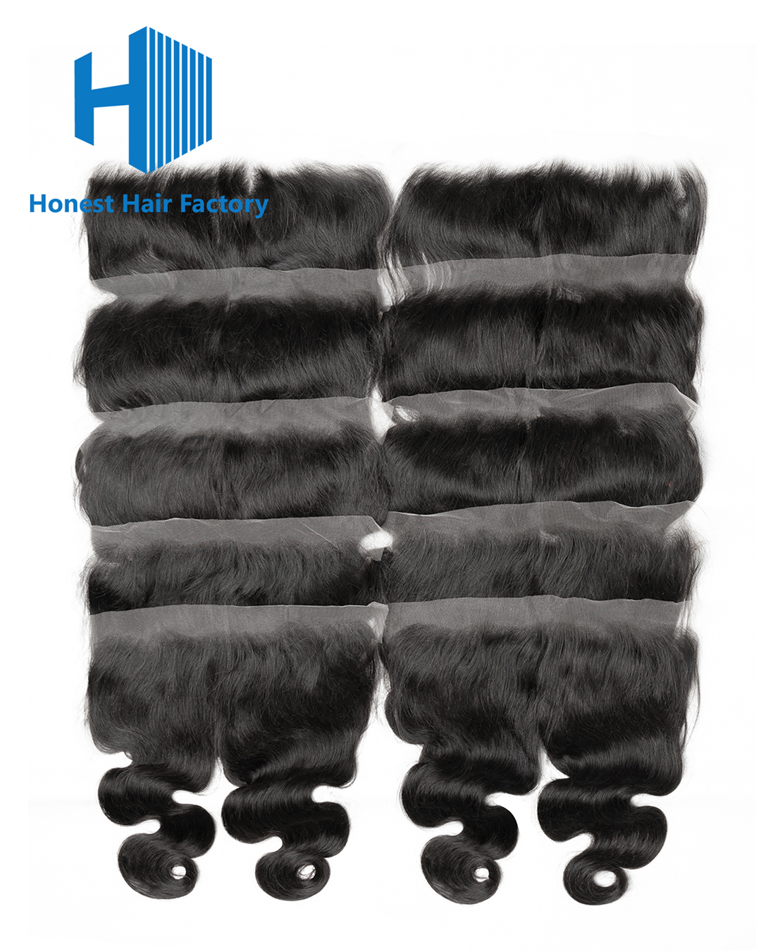 3-10pieces HD 5*5 Body Wave Frontal Wholesale Deal