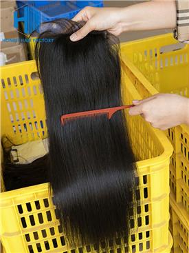 Wholesale 8-22Inch Straight Pre-plucked 5*5 Transparent Lace Closure