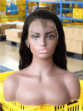 Wholesale 150% Body Wave 13*5 Frontal Lace Wig With Pre-plucked Hair Line
