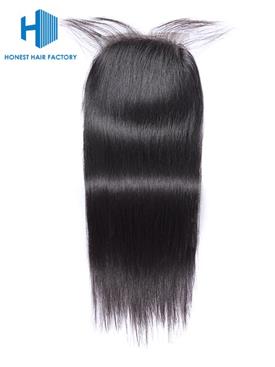 Wholesale 8-22Inch Straight Pre-plucked Transparent 5*5 Lace Closure