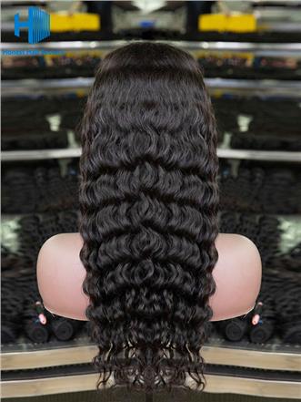 Wholesale Loose Wave 13*4 Frontal Lace Wig With Pre-plucked Hair Line