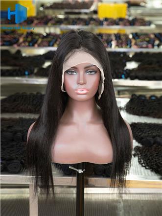 Wholesale Straight 13*4 Frontal Lace Wig With Pre-plucked Hair Line