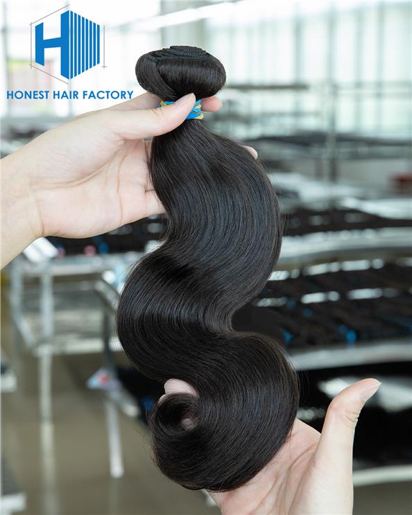 Wholesale Blue Band XR Brazilian Virgin Hair Body Wave 1B# 14Inch