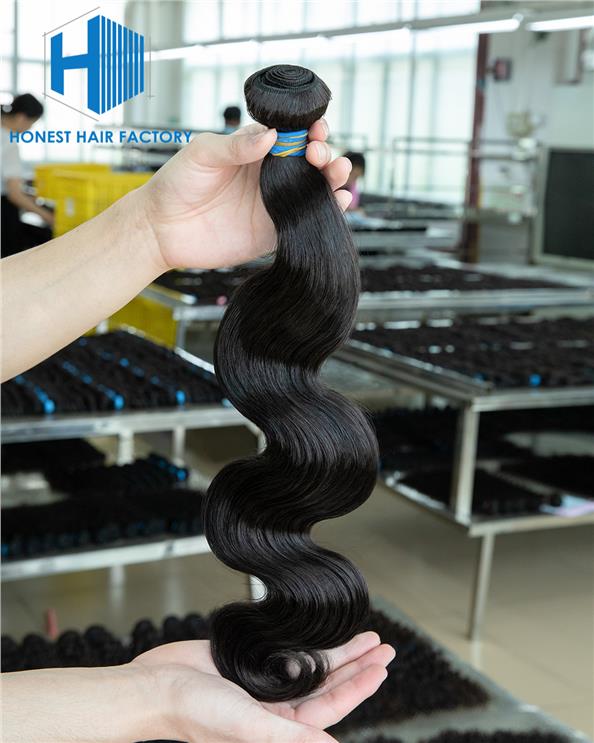 Wholesale Blue Band XR Brazilian Virgin Hair Body Wave 1B# 20Inch