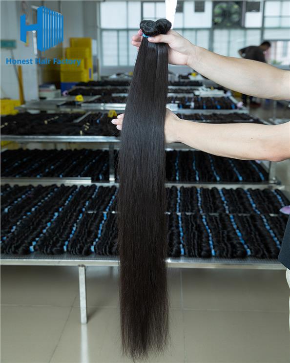 Wholesale Blue Band 36 Inch Brazilian Long Hair #1B