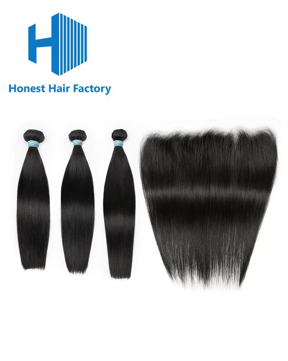 Blue Band Straight Bundles With HD Frontal Deals