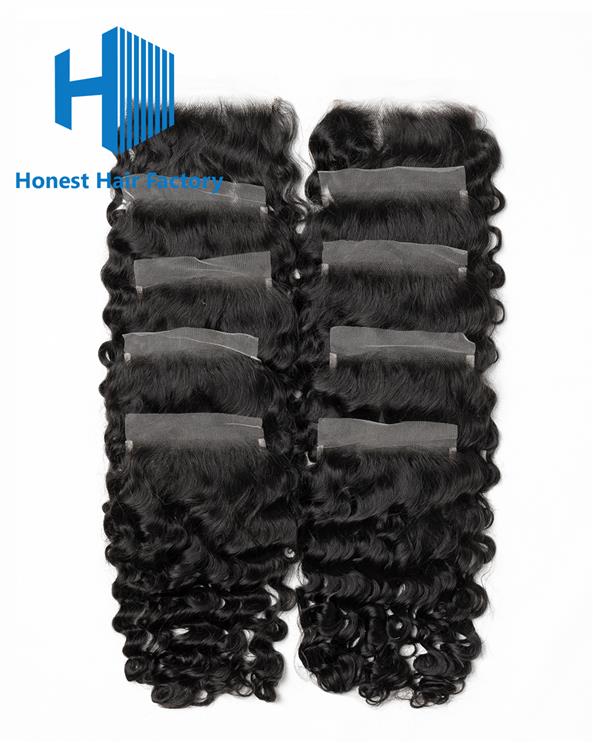 3-10pieces HD 5*5 Deep Wave Closure Wholesale Deal