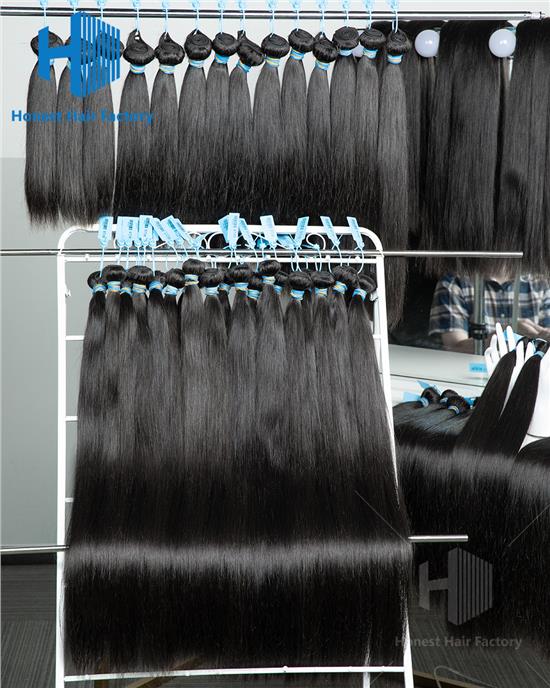 Wholesale 15 Bundles Blue Band Raw Hair 12"-30" Straight