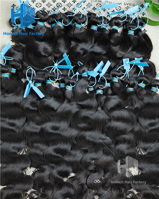 Wholesale 10 Bundles Blue Band Raw Hair 12"-30" Body Wave