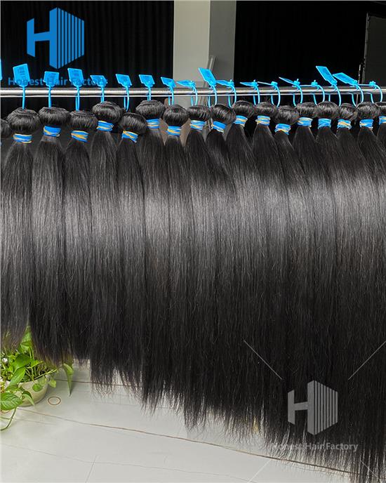 Wholesale 10 Bundles Blue Band Raw Hair 12"-30" Straight