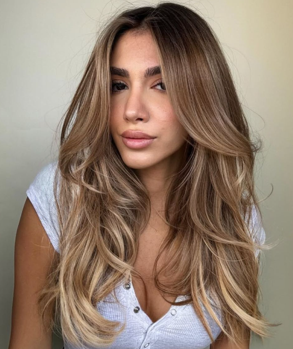 Soft Bronde summer hair color.png