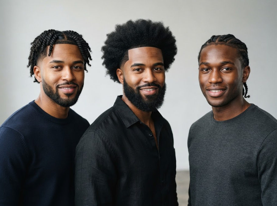 Medium‑Length Hairstyles for Black Men.png